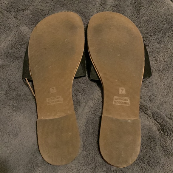 GAP flat faux-suede slide sandal - Picture 3 of 7
